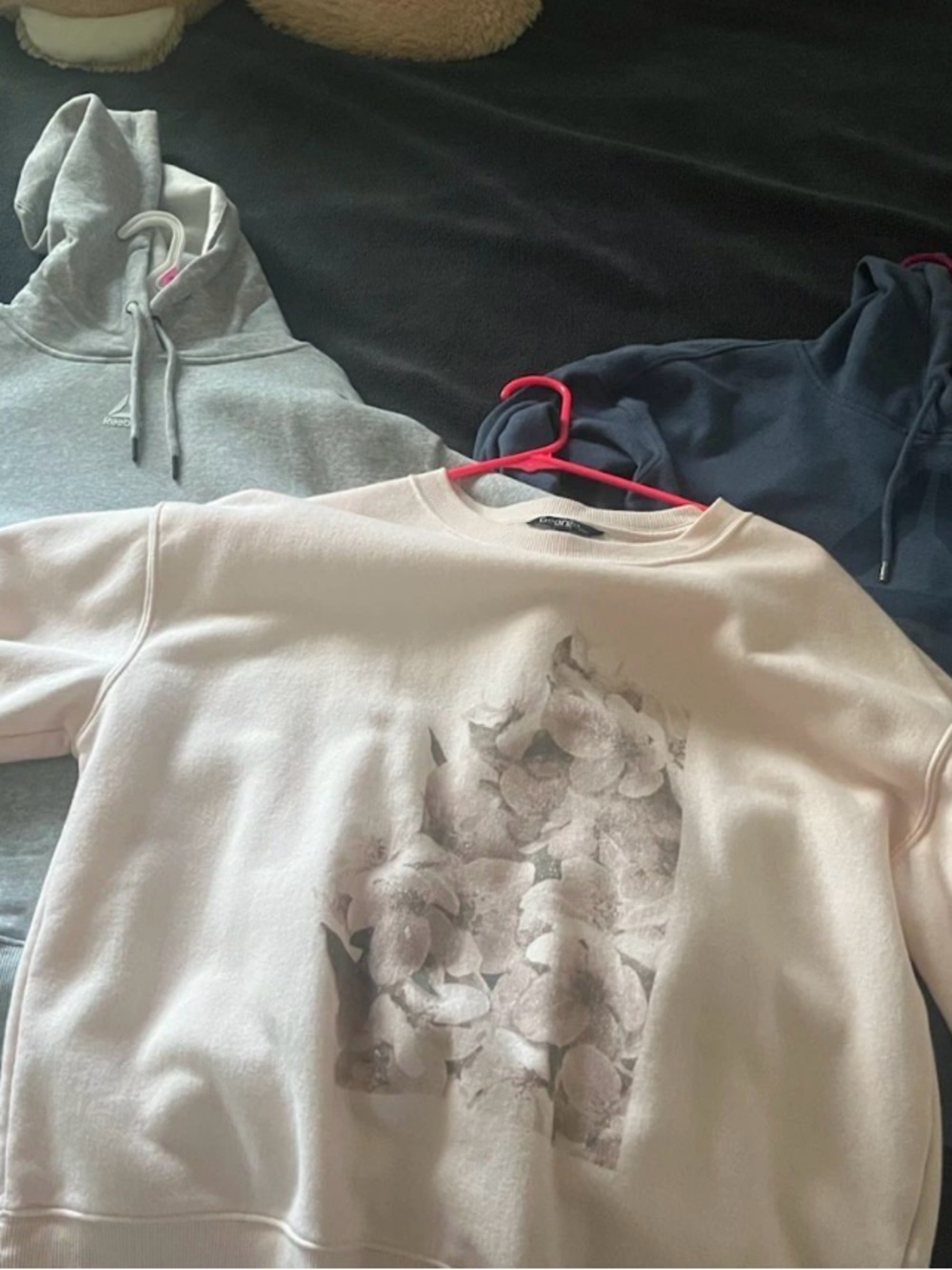 Crewneck Sweatshirt + 2 Hoodies